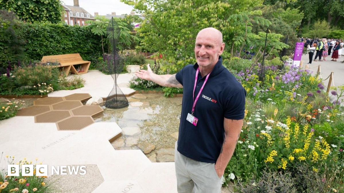 Rugby legend inspires garden tackling HIV stigma