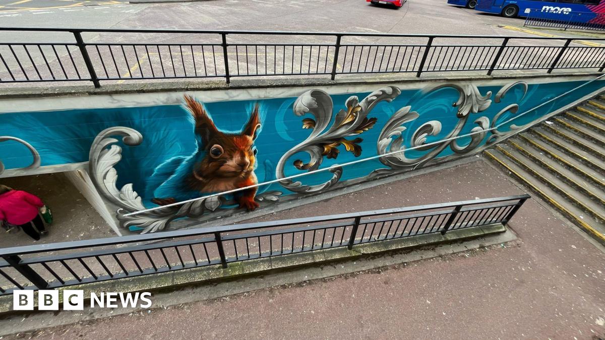 Poole town centre mural will bring 'vibrancy' to underpass
