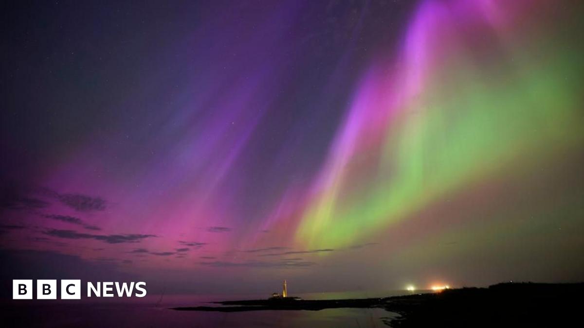 Spectacular Northern Lights stun UK
