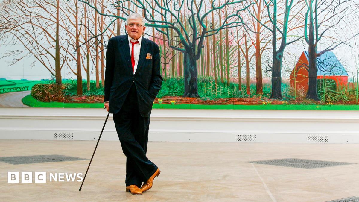 Life in pictures: British artist David Hockney's life