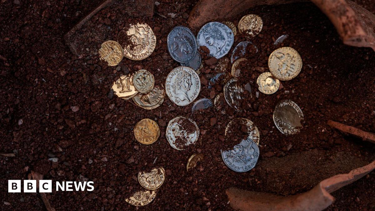 bbc.co.uk - Simon Furber - The hedge that hid 3,000 silver Saxon coins in Steyning