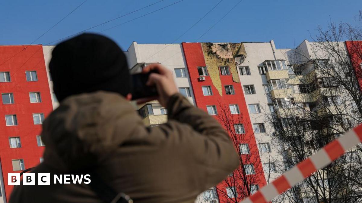 Russia accuses Ukraine of drone attack days before WW2 parade