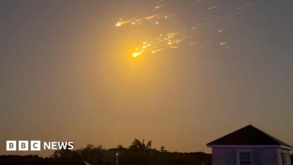 SpaceX rocket explodes, raining debris from sky for second time in a row