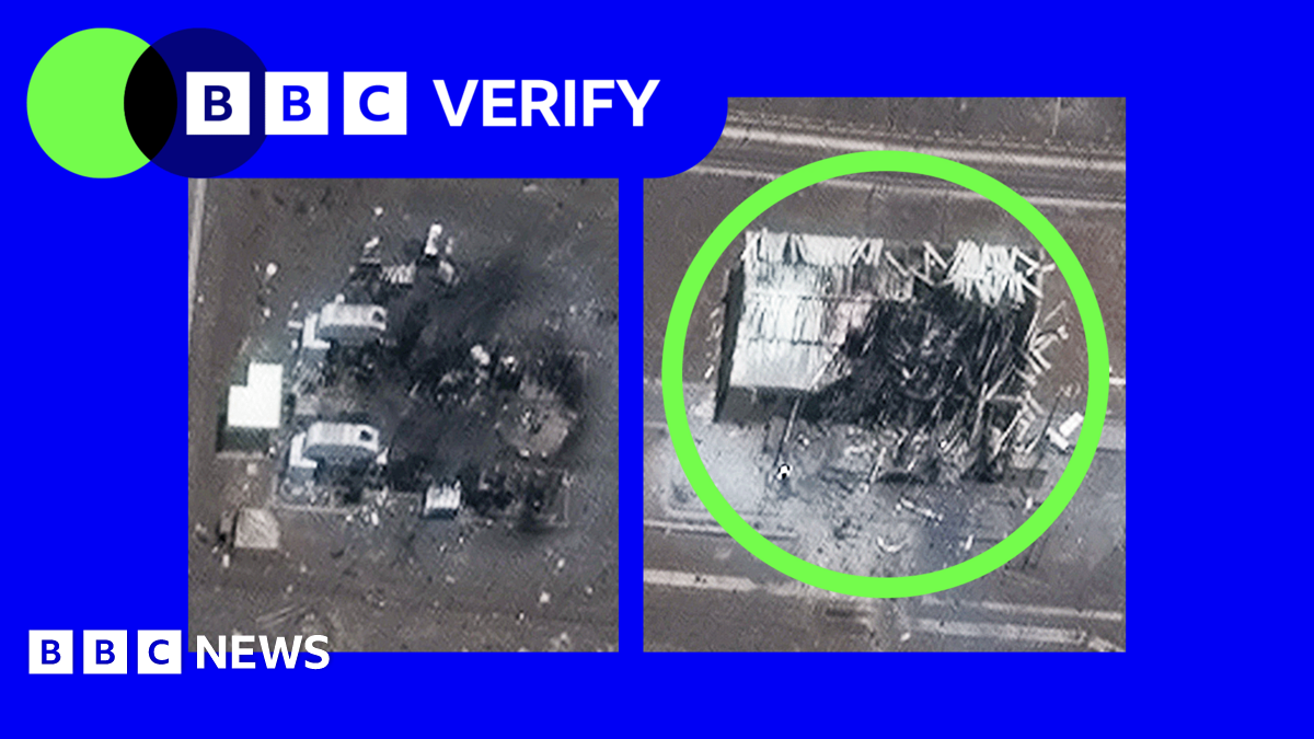 Satellite imagery reveals damage to key Iran nuclear sites