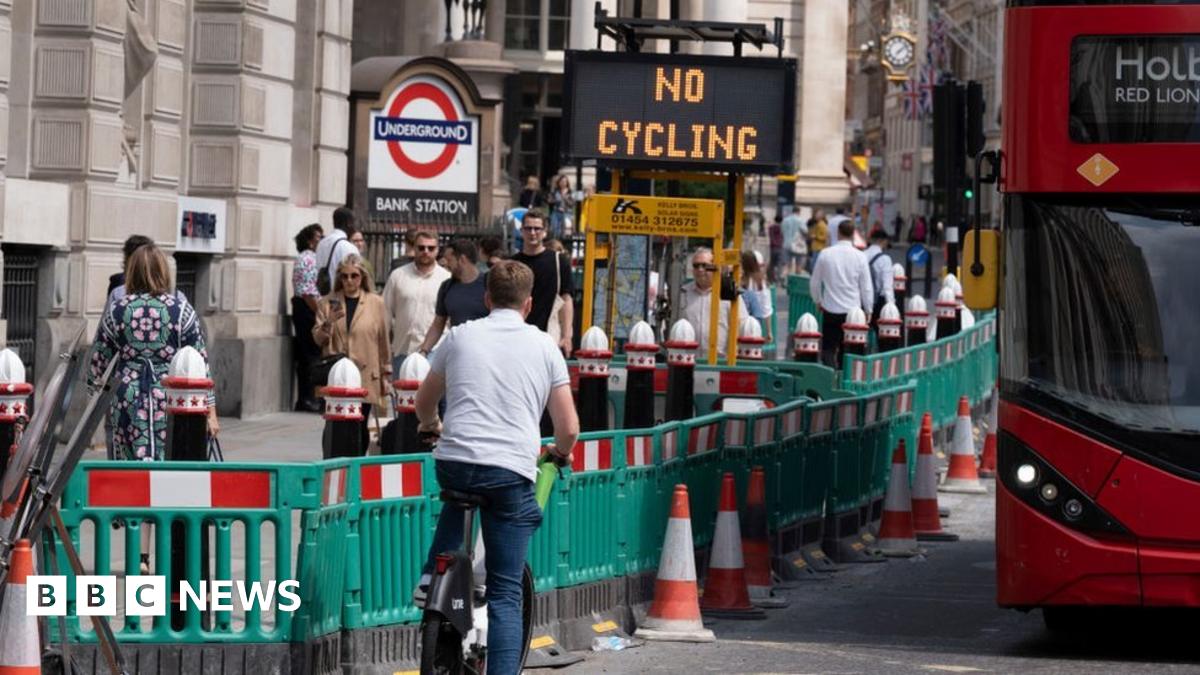 London scheme to reduce roadworks impact gets £10m funding boost - BBC News