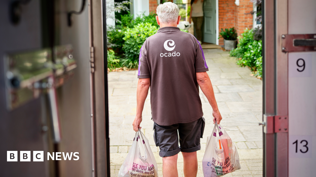 Ocado delivery driver