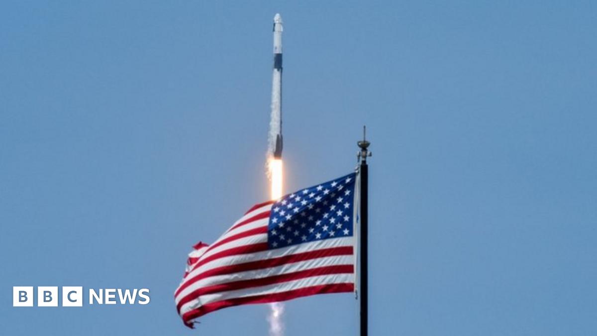 SpaceX launch: Nasa astronauts begin historic mission on private spaceship