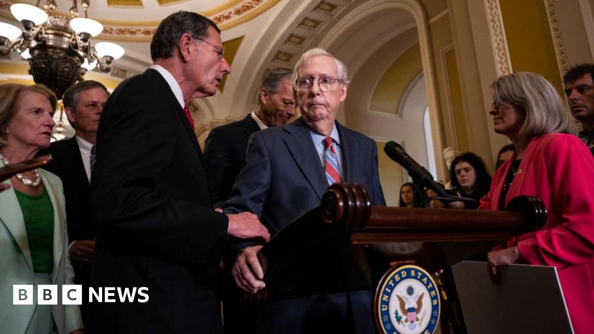 Mitch McConnell has had 'multiple' recent falls reports BBC News