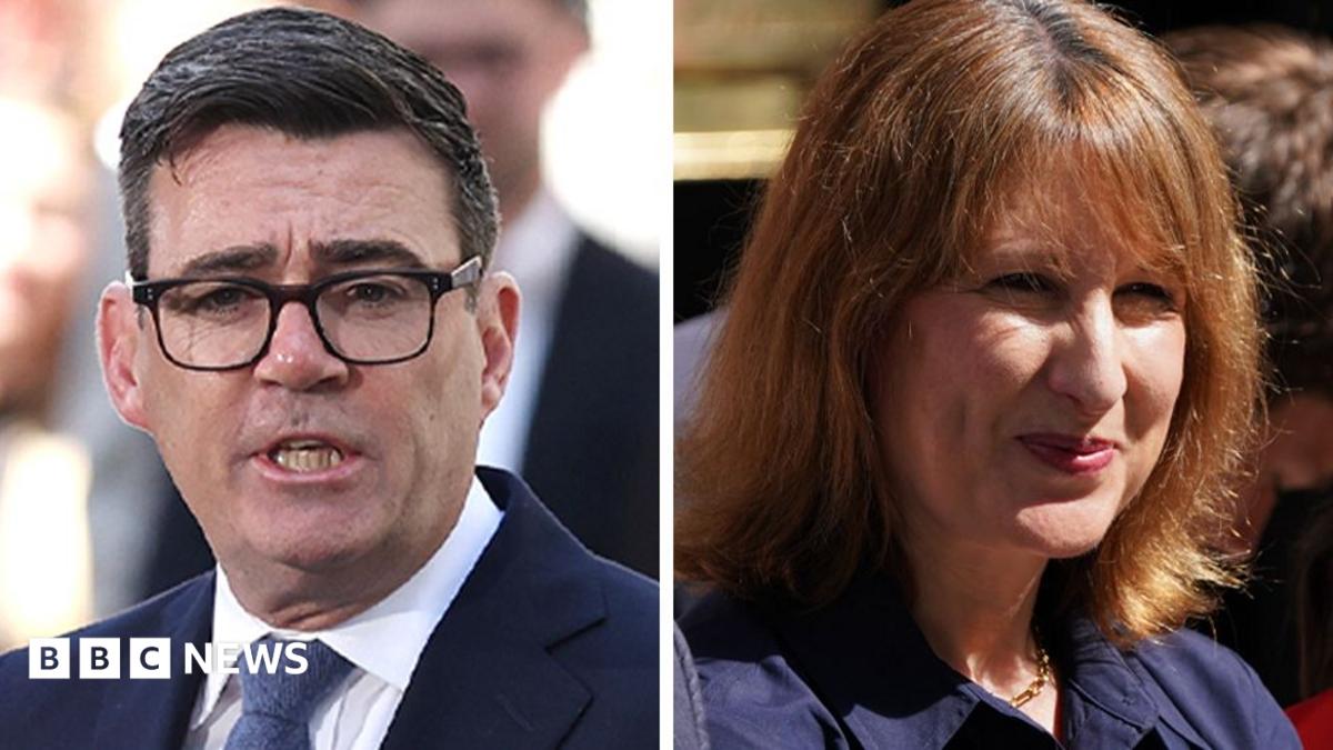 Reeves Out as Chancellor as PM Burnham Assembles Cabinet
