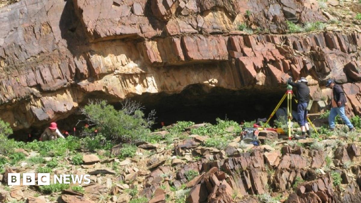 Rock shelter used by speedy early Australians - BBC News
