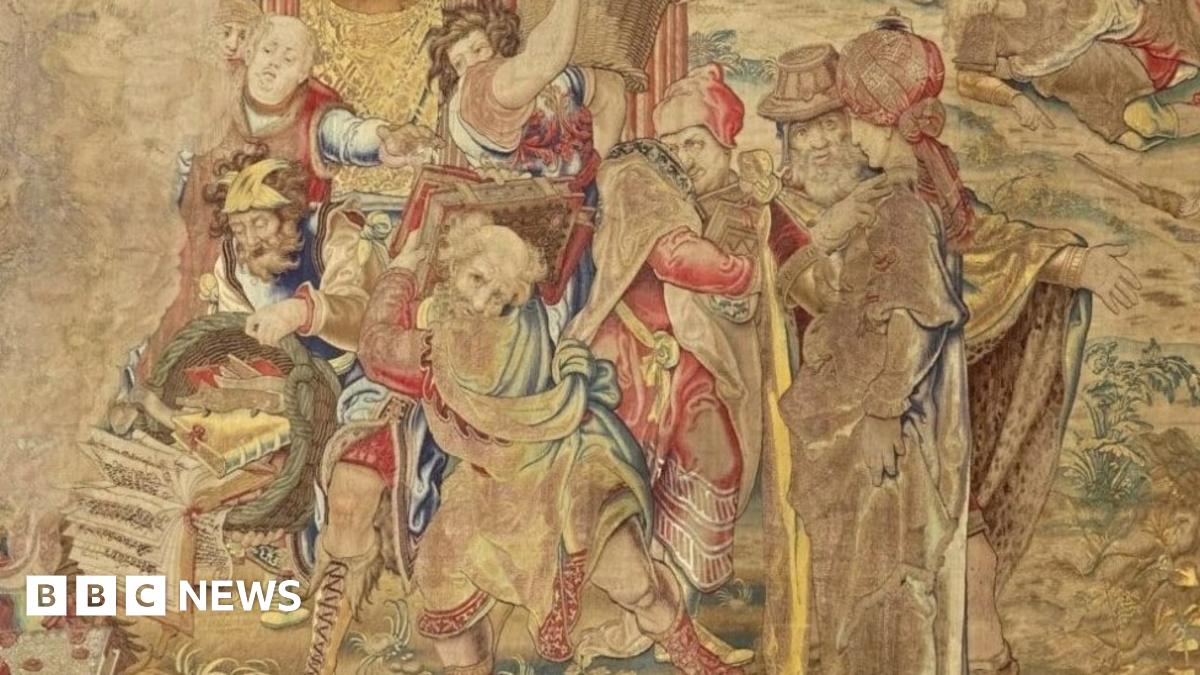 Bid to bring 'lost' Henry VIII tapestry to Auckland Castle - BBC News