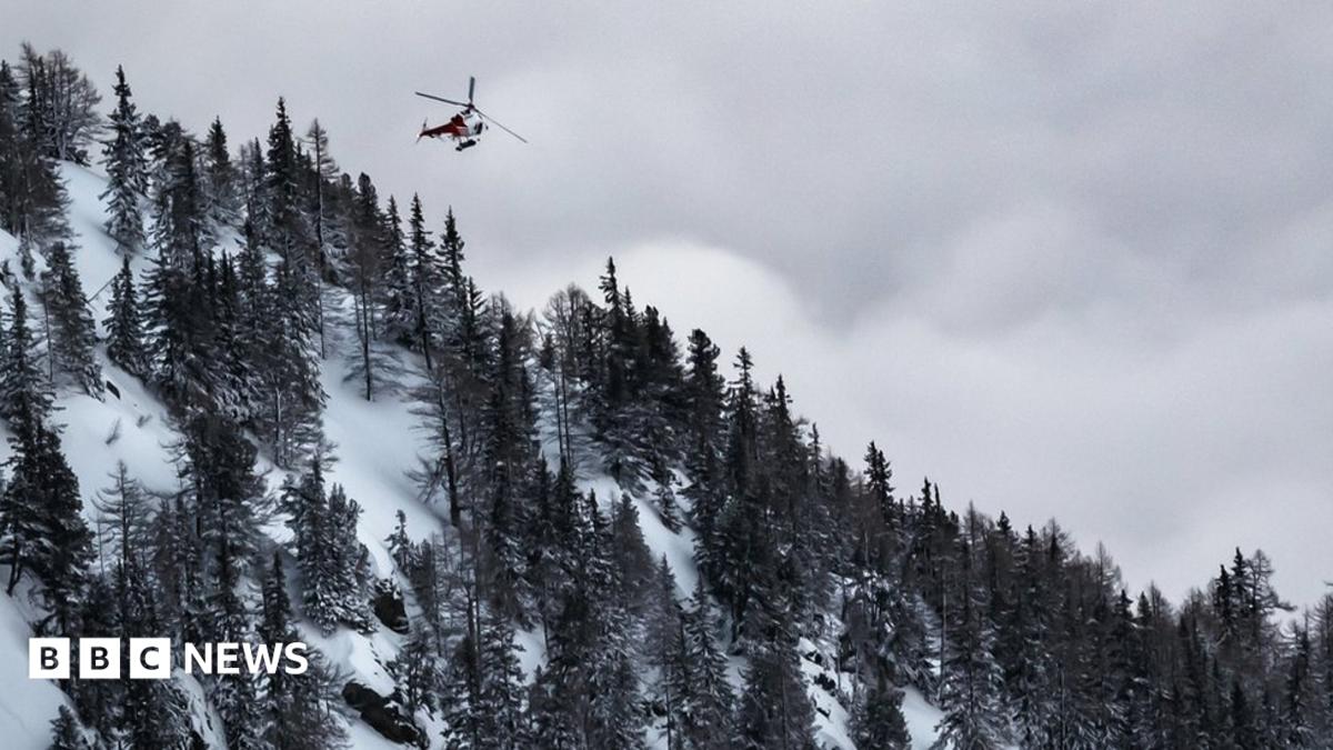 Avalanche in French Alps kills father and daughter - BBC News