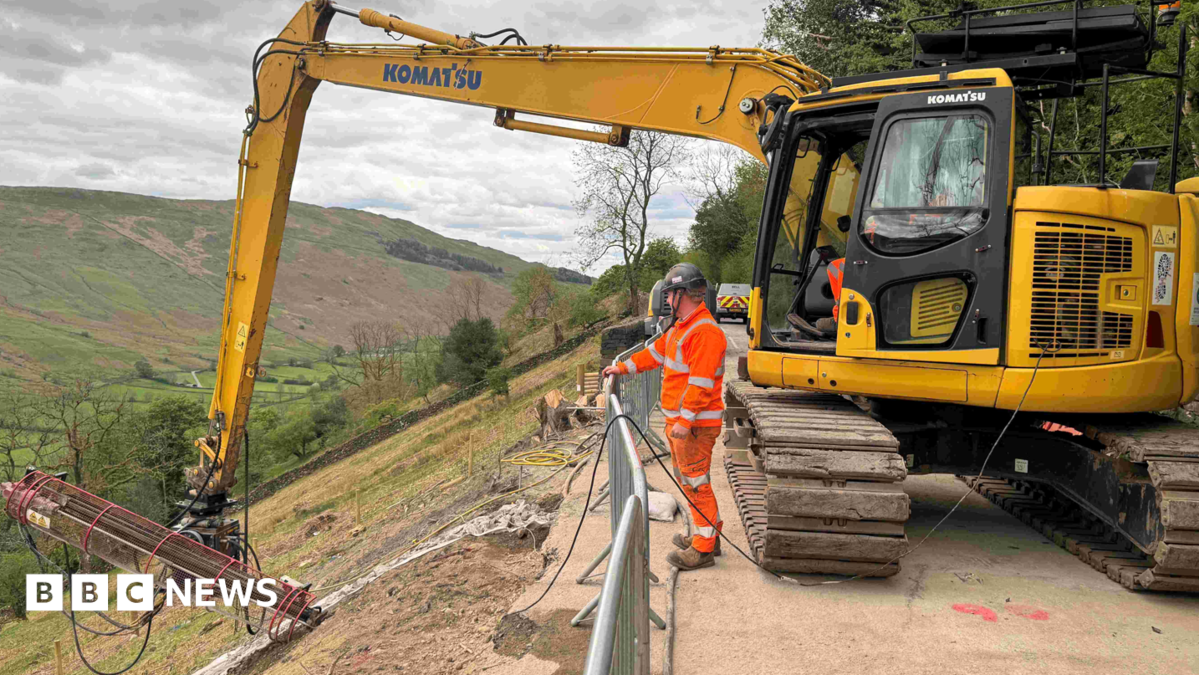 bbc.co.uk - Tom MacDougall - A592 in Lake Distruct to re-open after landslip eight months ago