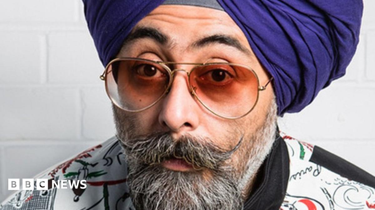 offensive-comment-aimed-at-hardeep-singh-kohli-at-festival-bbc-news