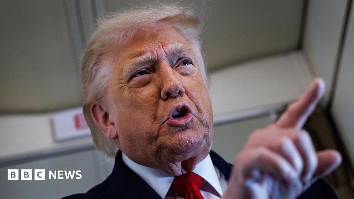 Trump says US will hit Iran ‘hard’ again on Wednesday  www.bbc.co.uk