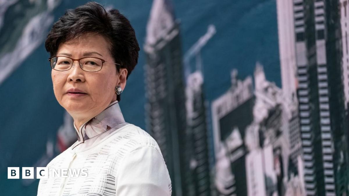 Hong Kong: US imposes sanctions on chief executive Carrie Lam - BBC News