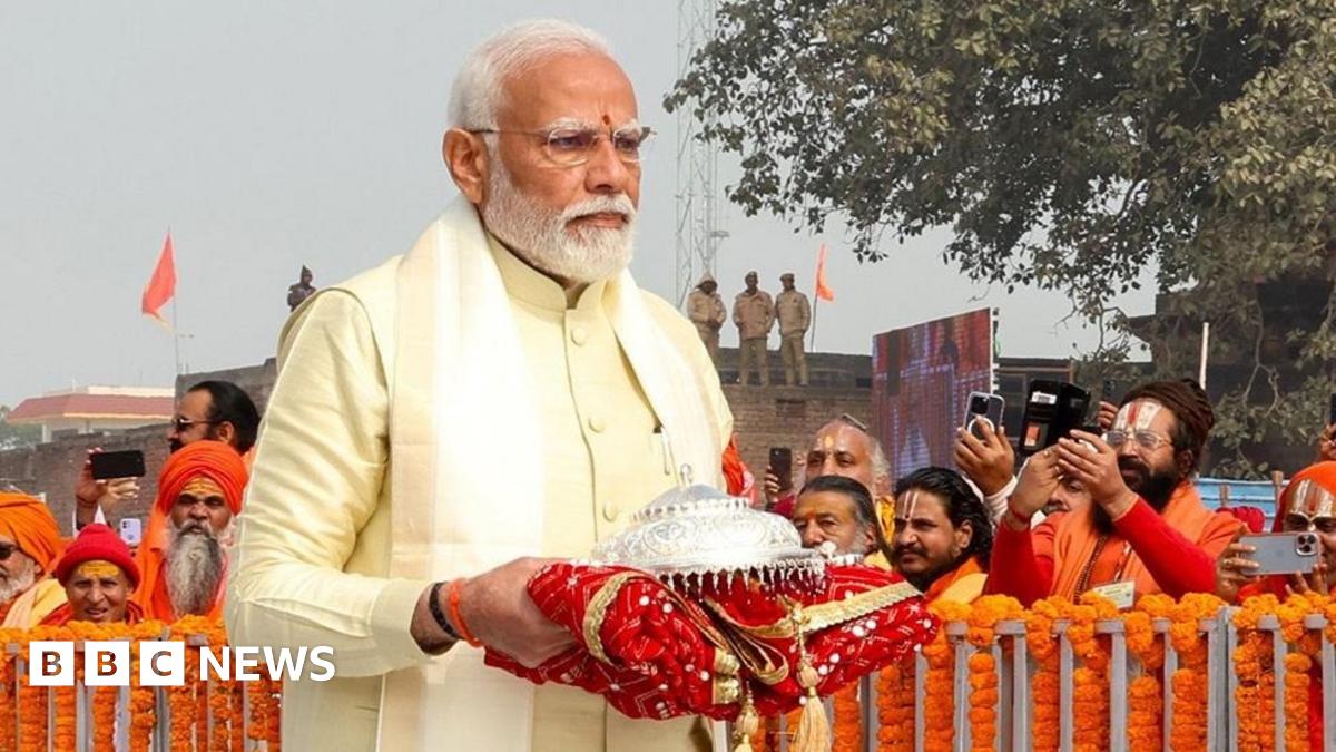 Ayodhya Ram Mandir: India PM Modi inaugurates Hindu temple on razed ...