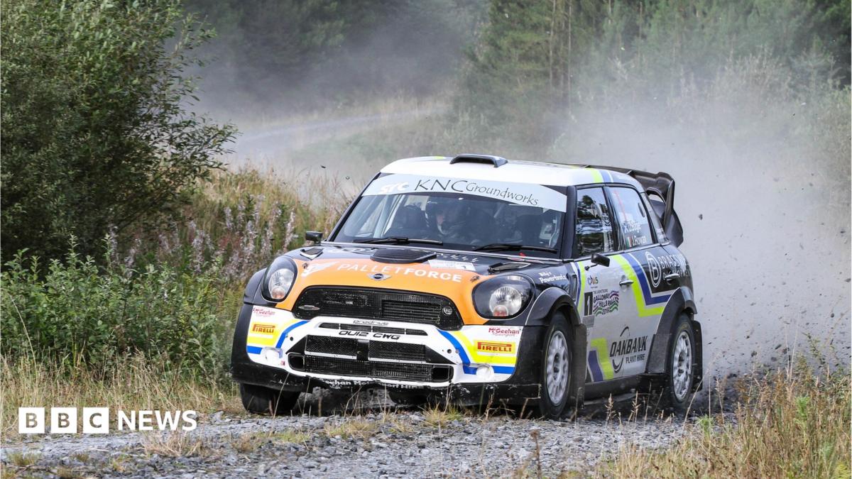 In pictures: Galloway Hills rally in south west Scotland - BBC News