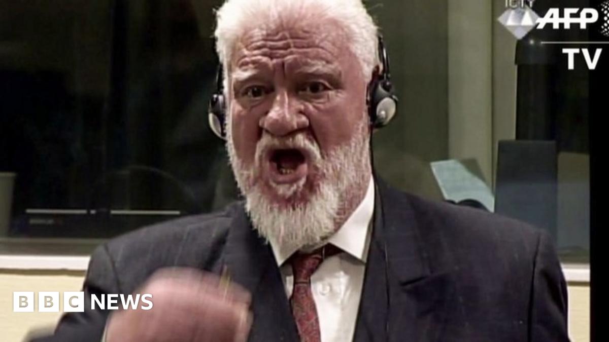 Slobodan Praljak suicide: War criminal #39 took cyanide #39 in Hague court