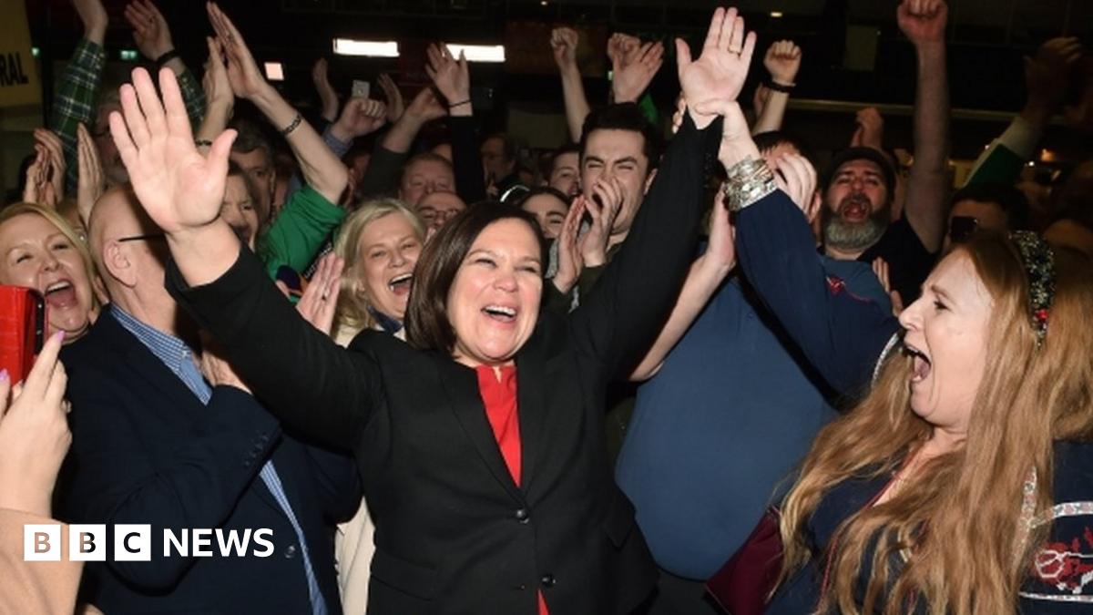 Irish general election: Sinn Féin tops first preference poll - BBC News