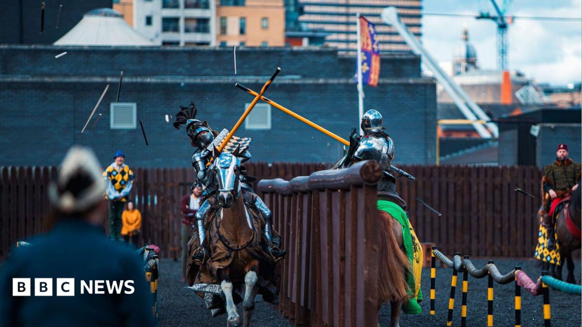 Leeds Royal Armouries Holds 25th Anniversary Jousting Tournament BBC News leeds-royal-armouries-holds-25th-anniversary-jousting-tournament-bbc-news