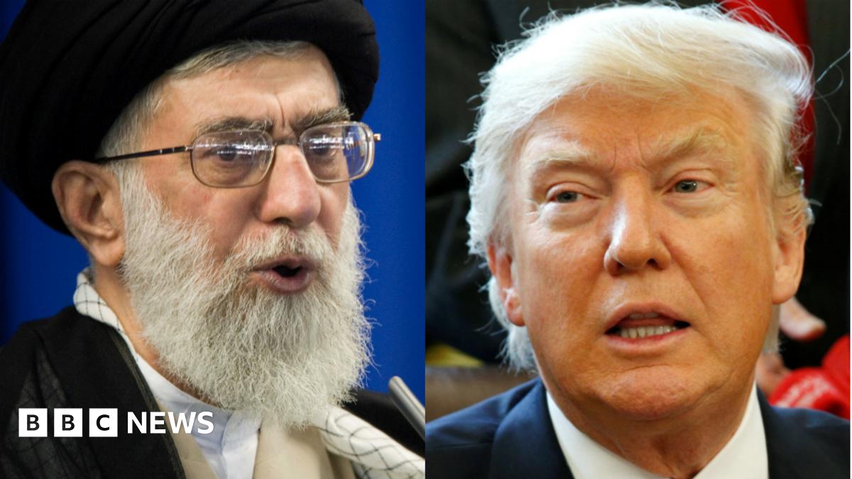 Iran's Khamenei says Trump shows real face of America - BBC News
