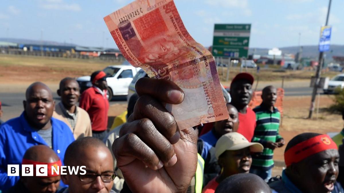 0337　South African’s Economic Crisis 0337 South African's Economic Crisis 0337 South African's