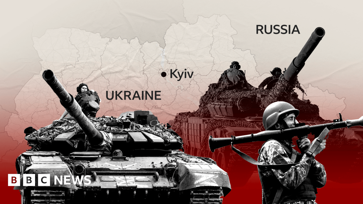 Ukraine war in maps: How control has shifted in three years