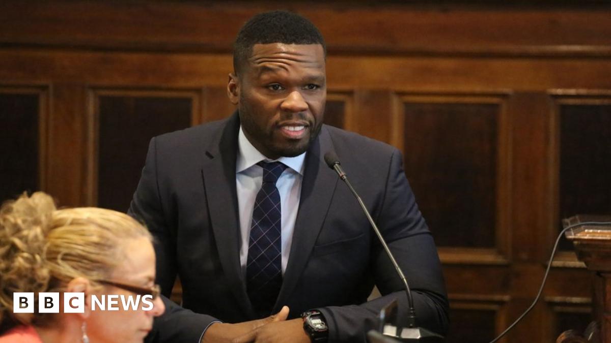 50 Cent plays down wealth in sex tape damages case at New York court - BBC  News