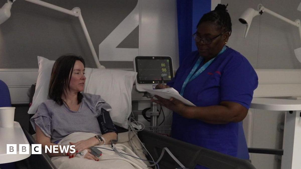 bbc.co.uk - Marcus White - Fire-hit Southampton hospital opens stopgap diagnostic units