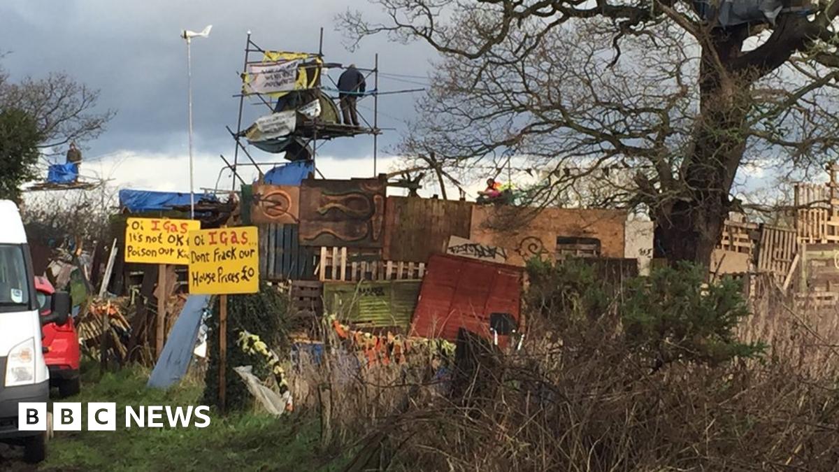 'No commercial drilling' at Upton anti-fracking protest site, IGas says