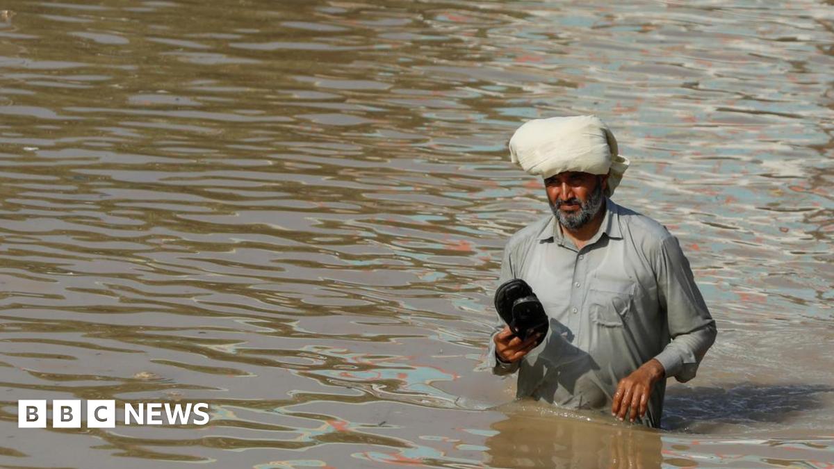 Pakistan floods: One third of country is under water - minister - BBC News