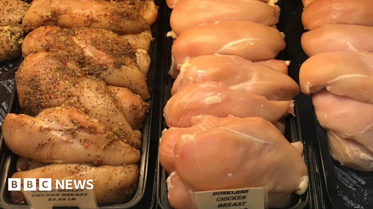 Chicken breasts for sale in the US