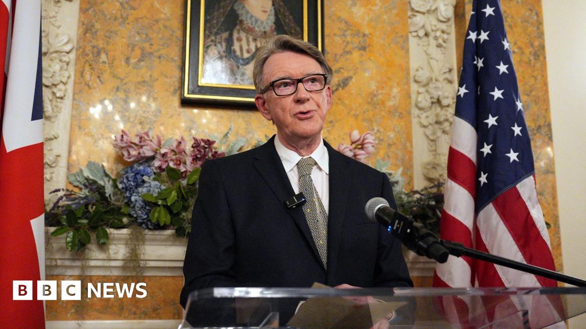 Peter Mandelson sacked as US ambassador by Keir Starmer over emails to Jeffrey Epstein   www.bbc.co.uk