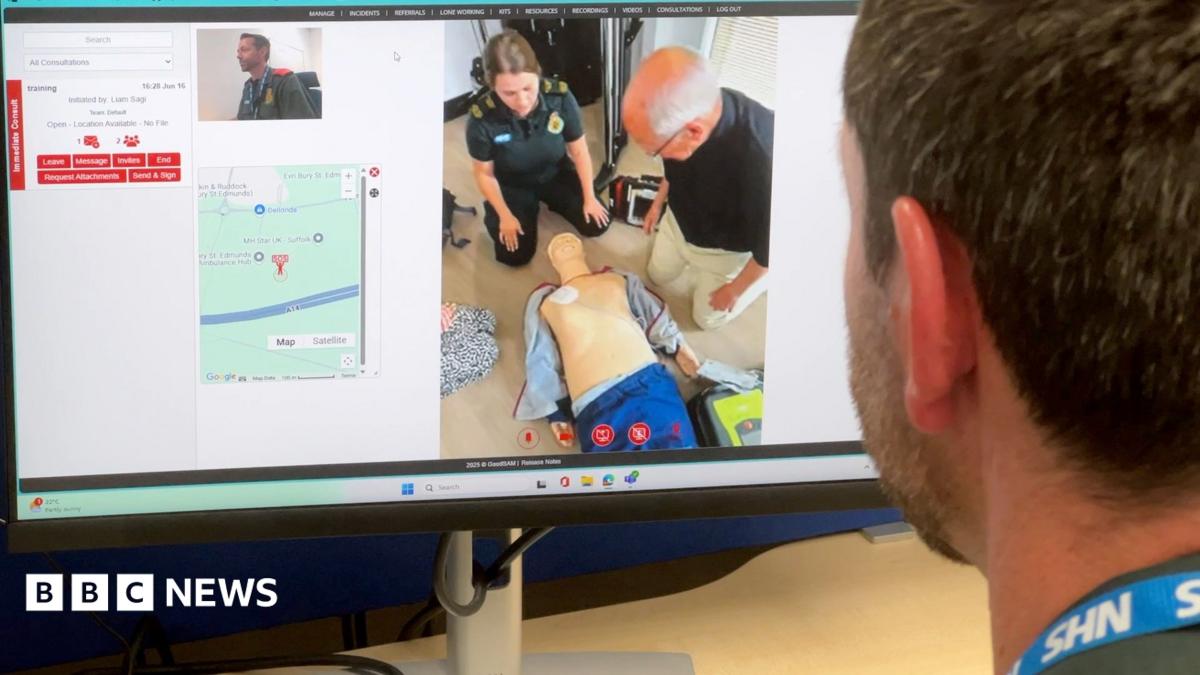 East of England live video help for 999 cardiac arrest calls extended