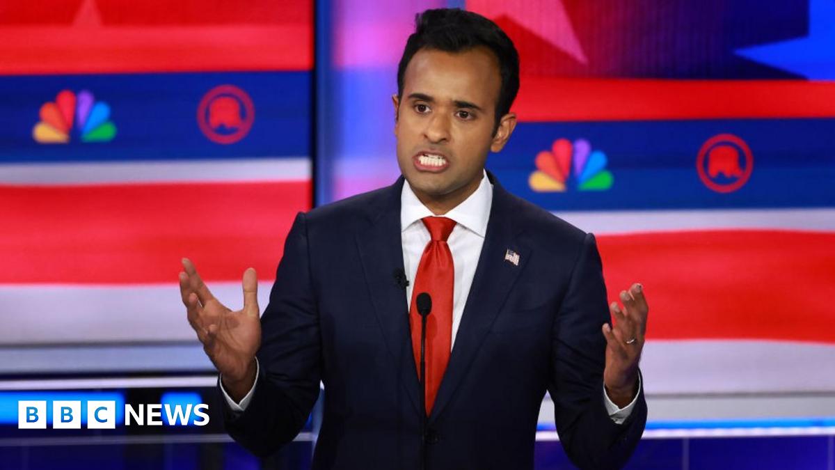 Vivek Ramaswamy idea for US-Canada border wall labelled 'extreme' - BBC ...
