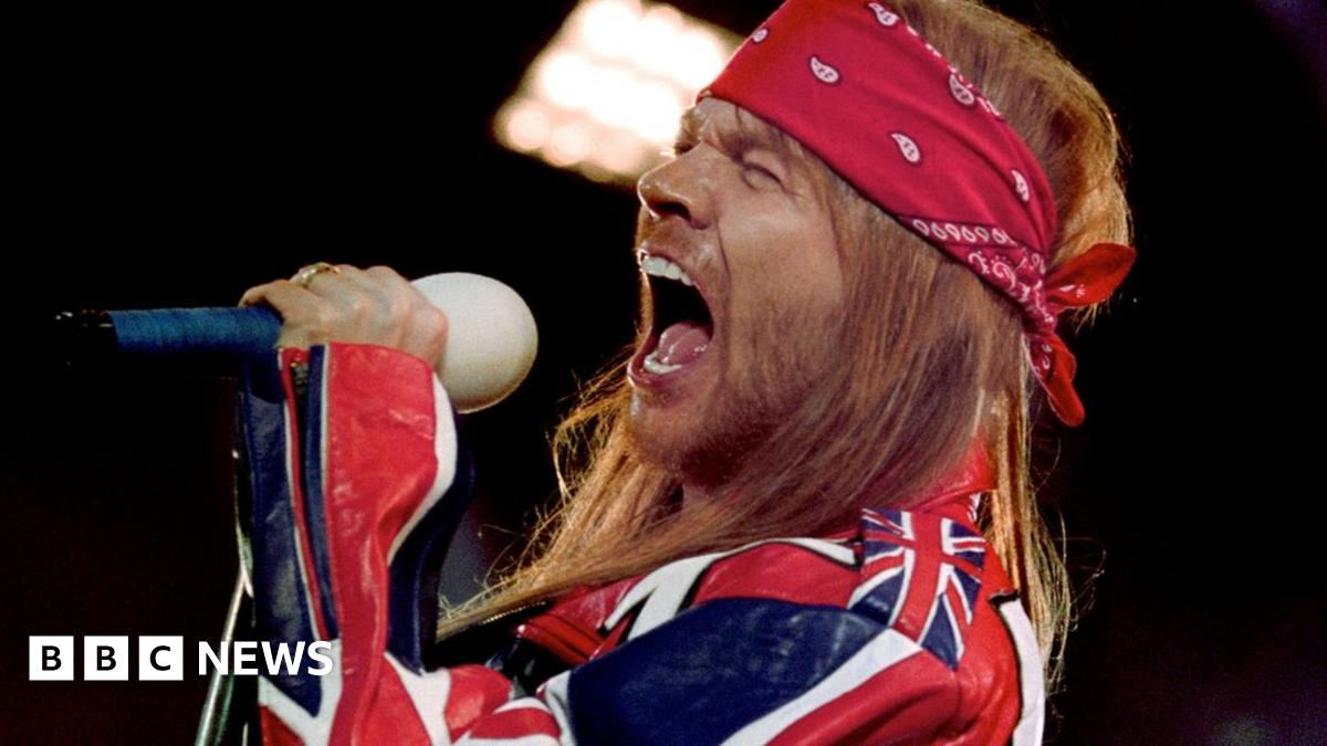 The ups n' downs of Guns N' Roses - BBC News