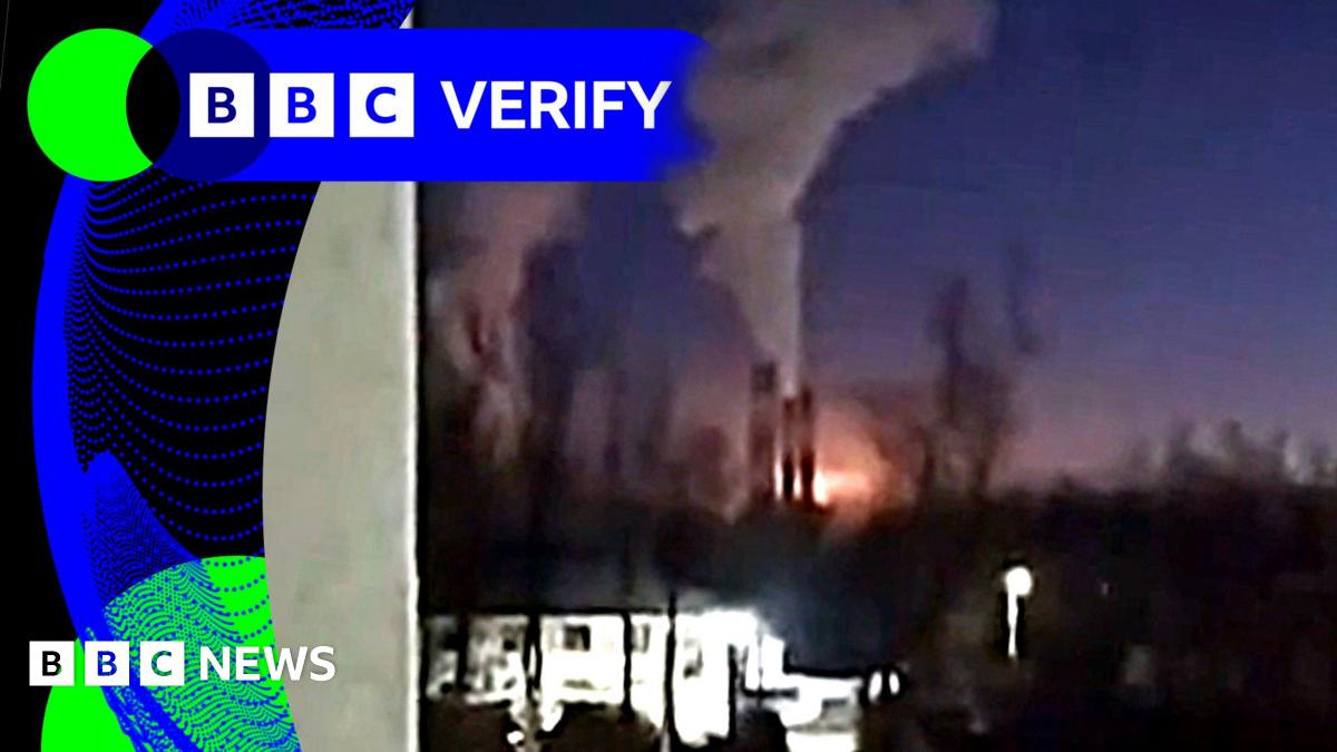 BBC Verify Live: Video captures blast at Russia oil plant 1,000km from Ukraine thumbnail