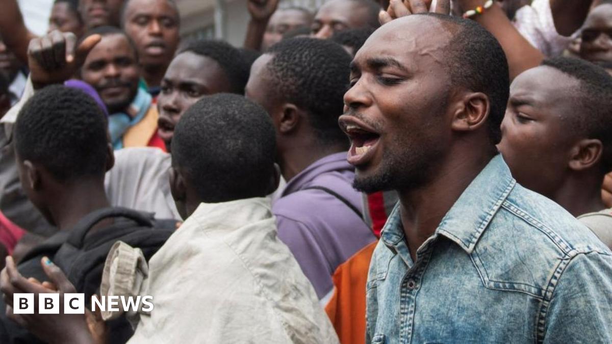 DR Congo protests: Ten die in fresh anti-UN demonstrations - BBC News