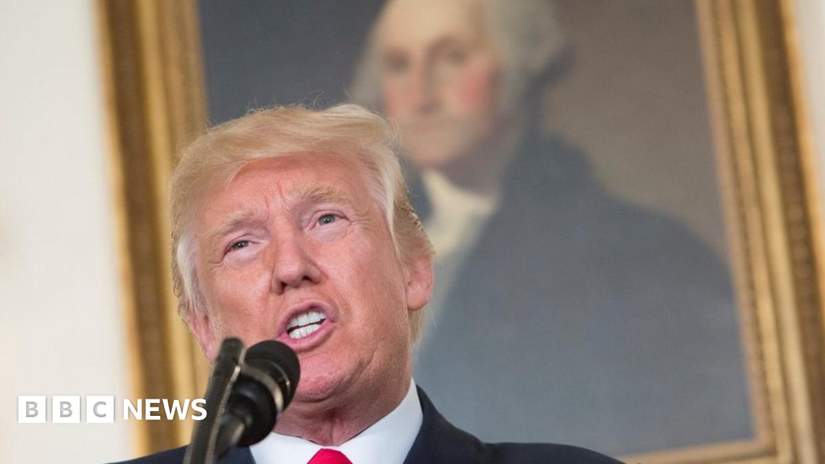 Trump condemns 'evil racism' in Charlottesville BBC News