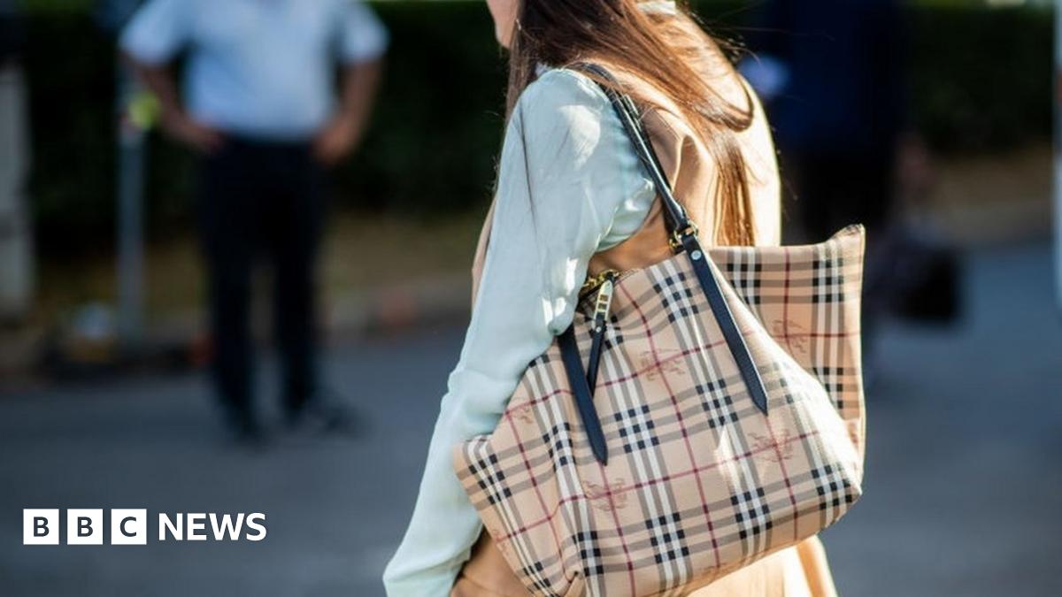 Burberry burns bags clothes and perfume worth millions BBC News