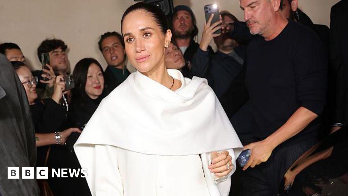 Meghan Markle makes surprise appearance at Paris Fashion Week
