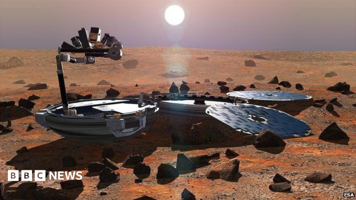 Beagle 2: UK's first Mars landing honoured with 13 plaques