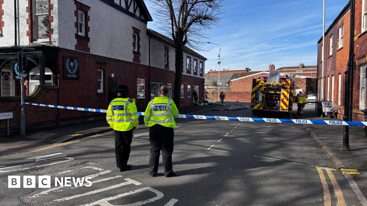 Man arrested as Loughborough town centre cordoned off