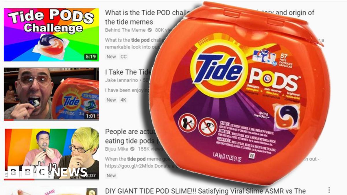 Tide Pod challenge YouTube blocks videos after poisoning fears BBC News