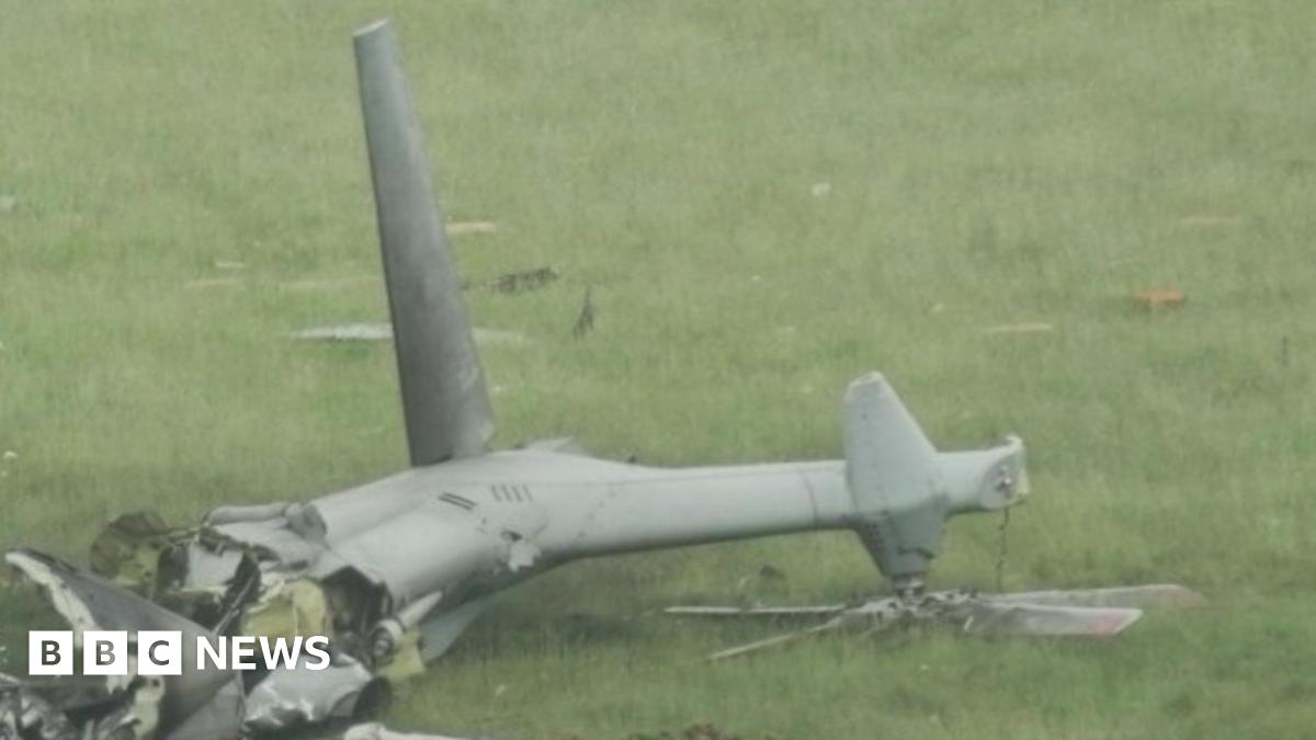 Three members of Royal Navy die in helicopter crash during training exercise in Devon, England