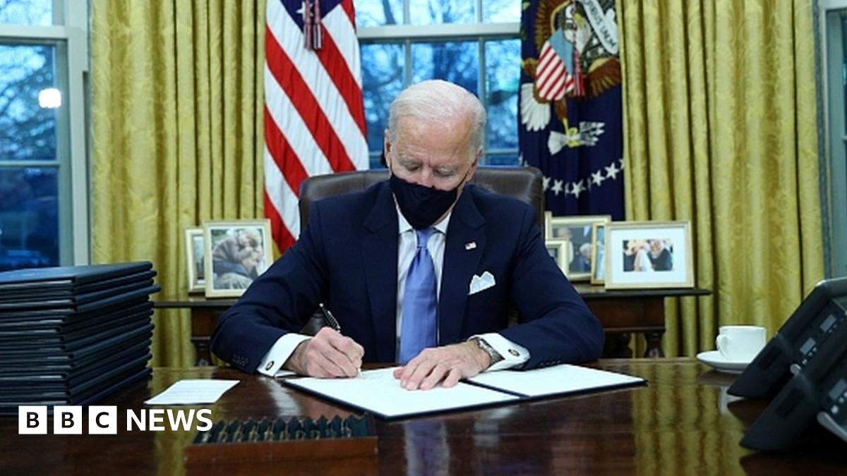 Biden Sets To Work On Reversing Trump Policies With Executive Orders