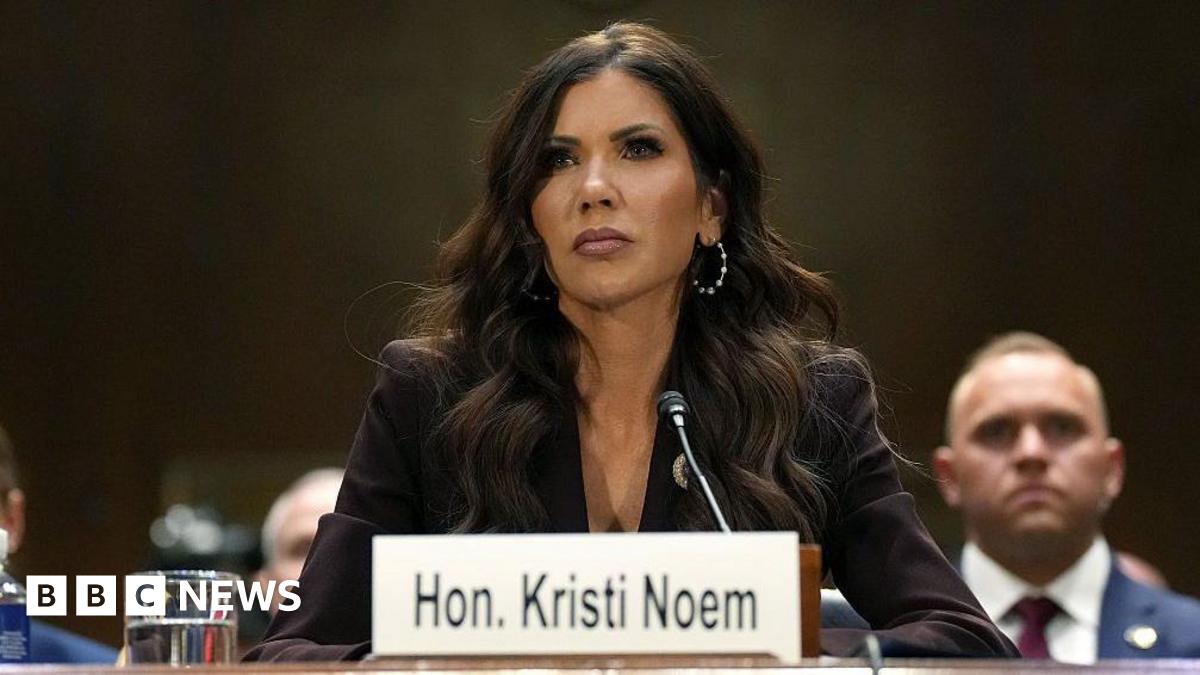 
                            Kristi Noem: Five times she made headlines, from luxury jets to 'blanketgate'