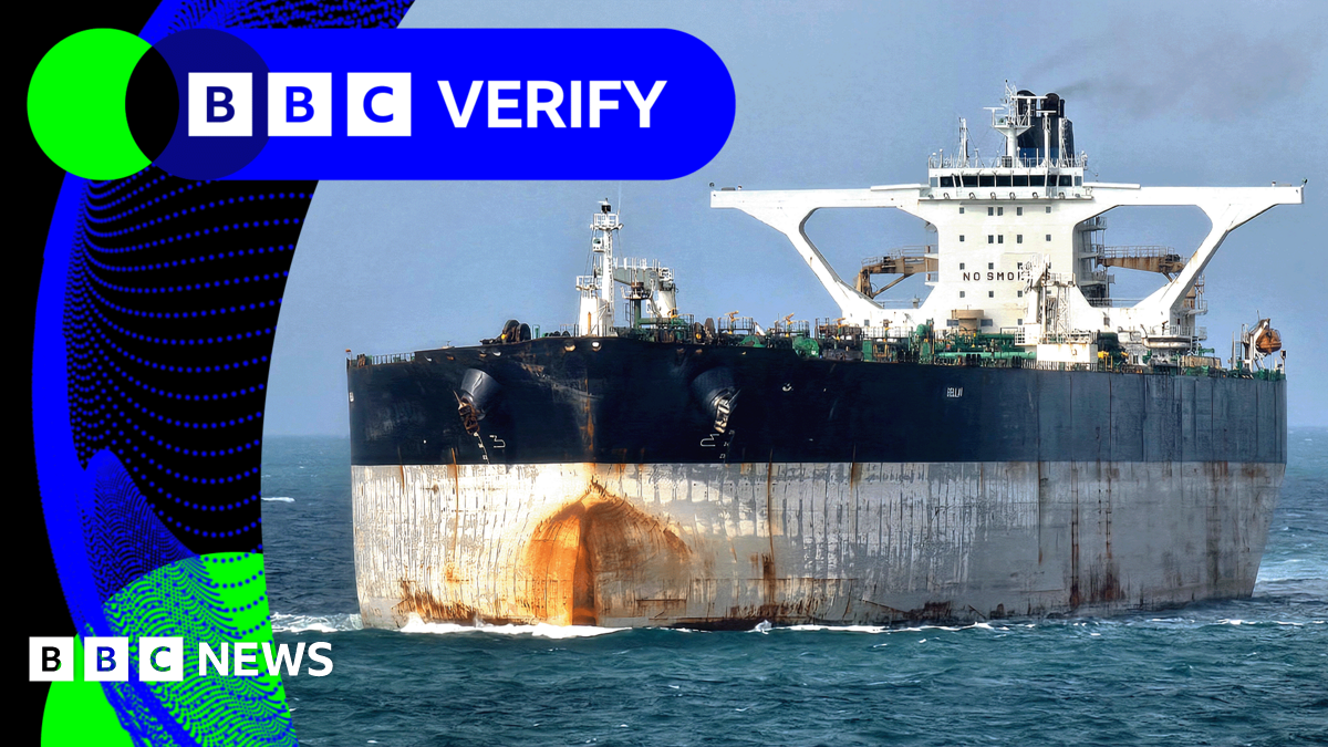 BBC Verify: Tracking Venezuela-linked tanker 'pursued' by US Coast Guard thumbnail