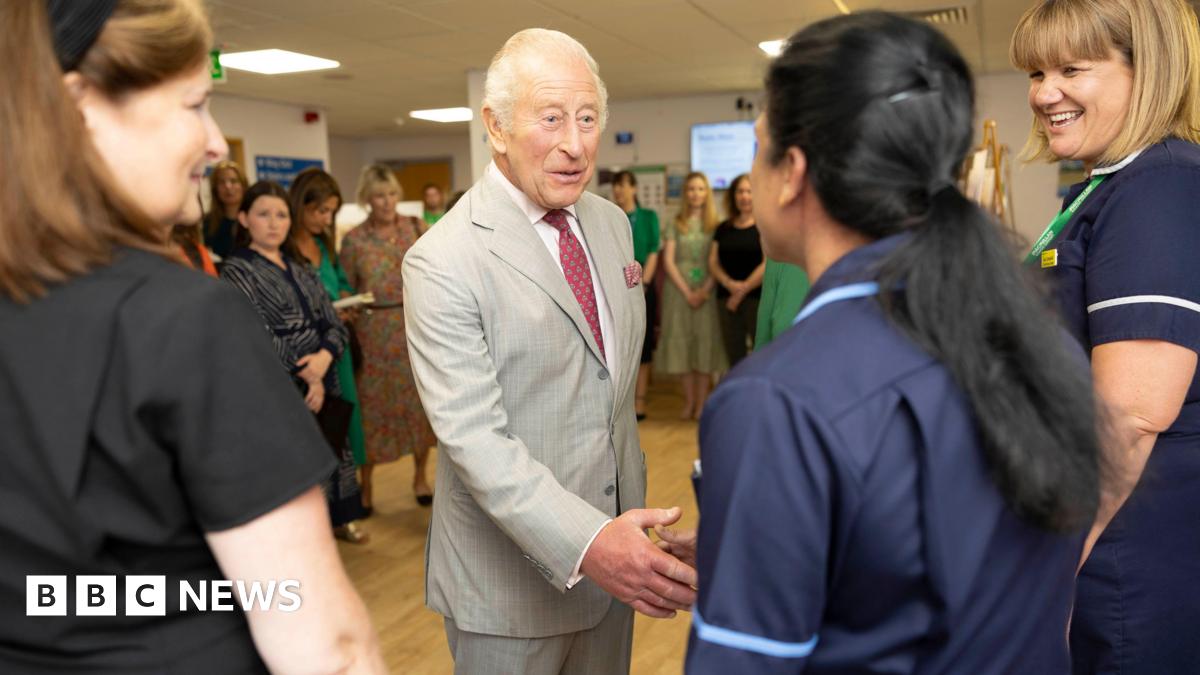 bbc.co.uk - King meets cancer patients at new hospital site in York